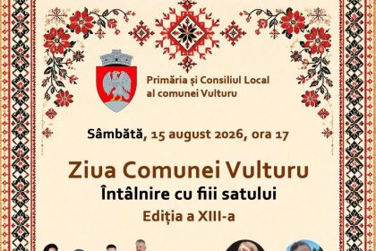 Ziua comunei vulturu muzica traditii si reuniunea fiilor satului