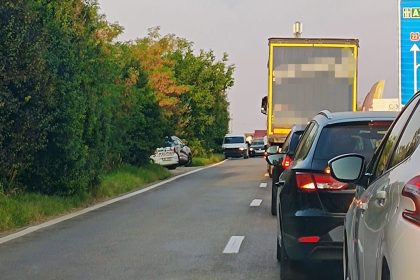 motociclist accidentat pe dn23 in apropierea localitatii mandresti