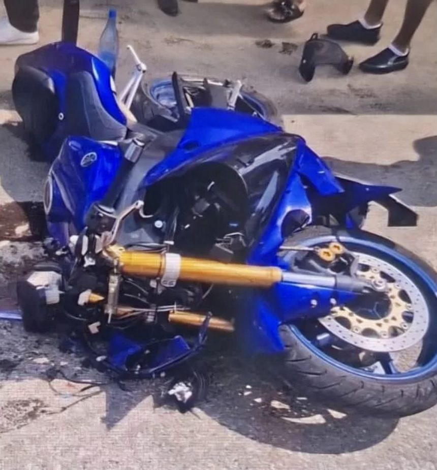 motociclist din vrancea accidentat in judetul bacau dupa ce a lovit un pod din beton