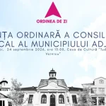 Adjud: Zece proiecte pe masa Consiliului Local; ședință ordinară astăzi