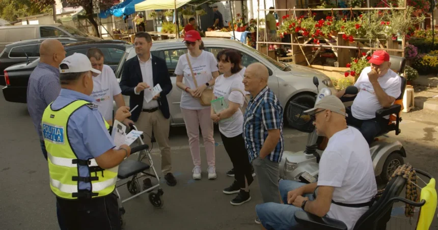 Dizabilitățile au semnalat ocuparea abuzivă a locurilor de parcare destinate lor