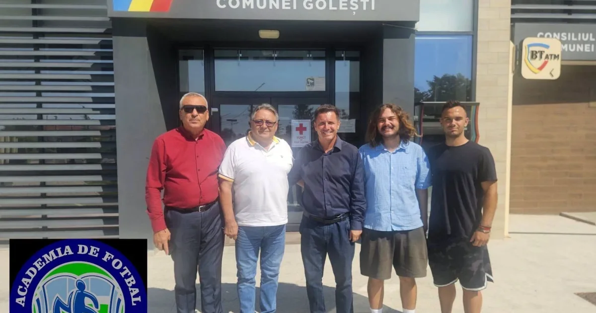 Fotbal. Narcis Răducan vine la Golești pentru a descoperi noi talente