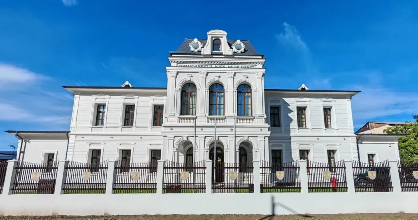 FOTO! Bijuterie arhitectonică în Focșani: comandamentul Diviziei 6 Infanterie, finalizat