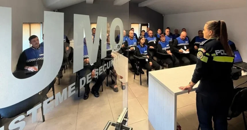 Poliția Vrancea organizează sesiune de instruire pentru personalul UMO Serv