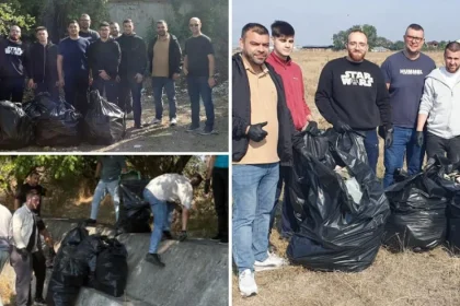 Polițiștii vrânceni, alături de comunitate, de Ziua Națională a Curățeniei