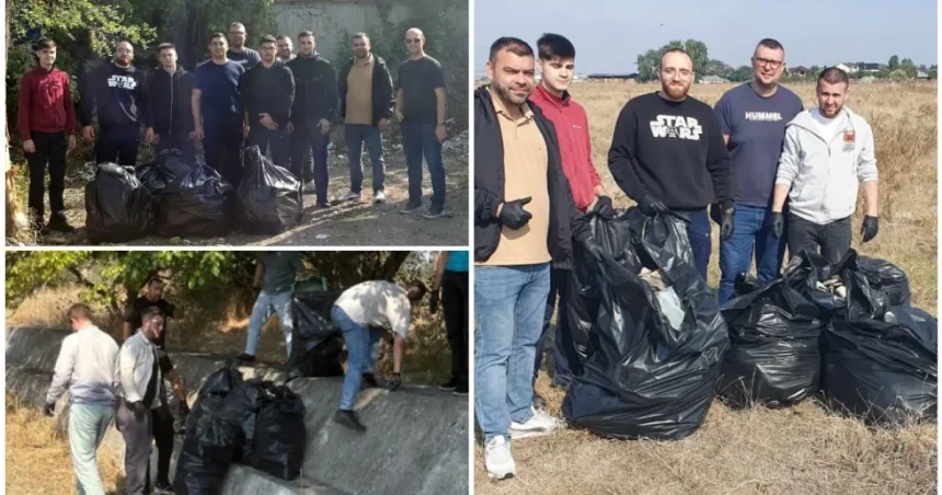 Polițiștii vrânceni, alături de comunitate, de Ziua Națională a Curățeniei