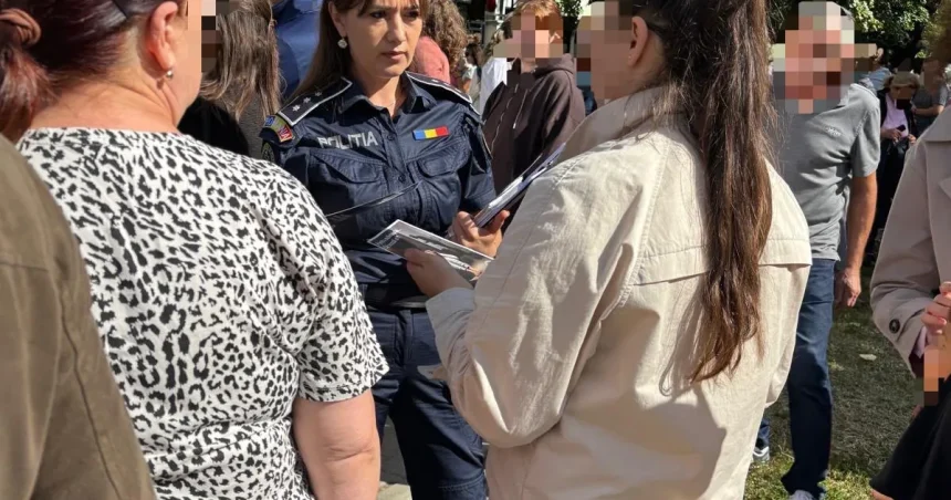 Polițiștii vrânceni desfășoară activități de prevenire a violenței domestice