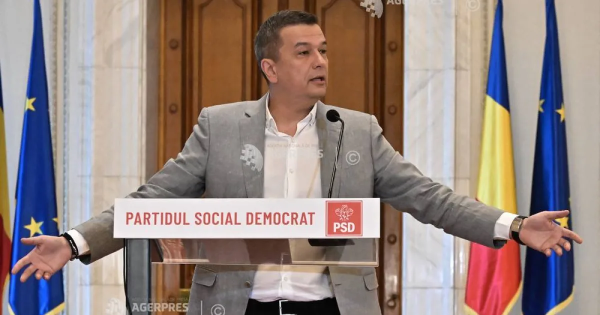 Sorin Grindeanu: Văd nominalizări tot de dreapta de când e Nicușor Dan președinte