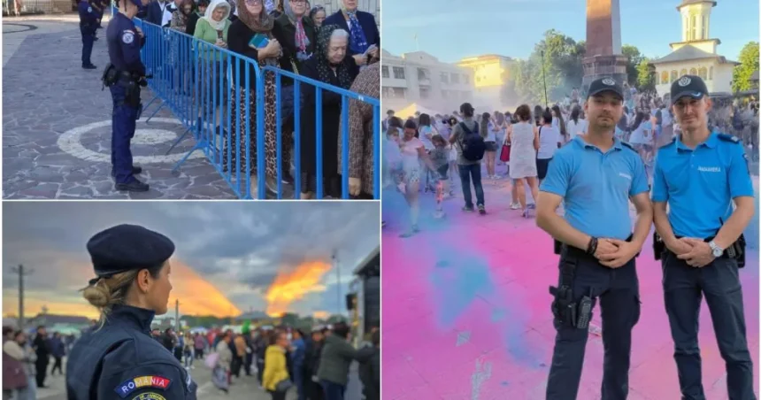 Weekend plin în Vrancea: evenimente cultural-artistice și religioase, sub pază jandarmilor