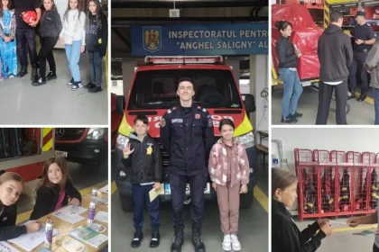 Ziua Pompierilor din România sărbătorită la ISU Vrancea prin Ziua Porților Deschise